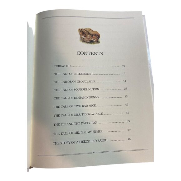 The Great Big Treasury Of Beatrix Potter Hardcover Book - Picture 4 of 8